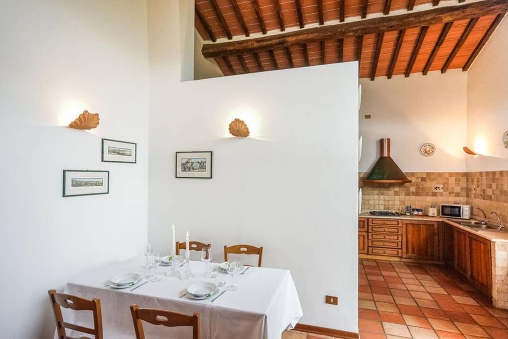 Villa Capannina Vico d'Arbia Esterno foto