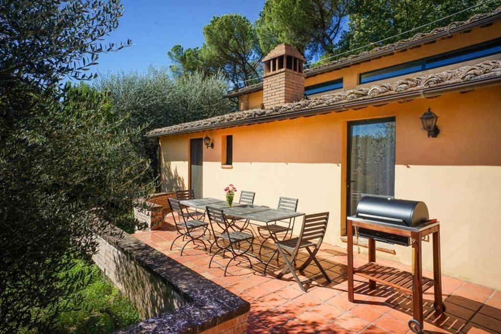 Villa Capannina Vico d'Arbia Esterno foto
