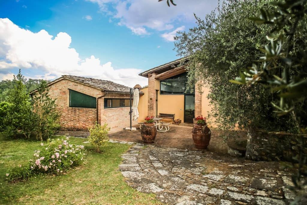 Villa Capannina Vico d'Arbia Esterno foto