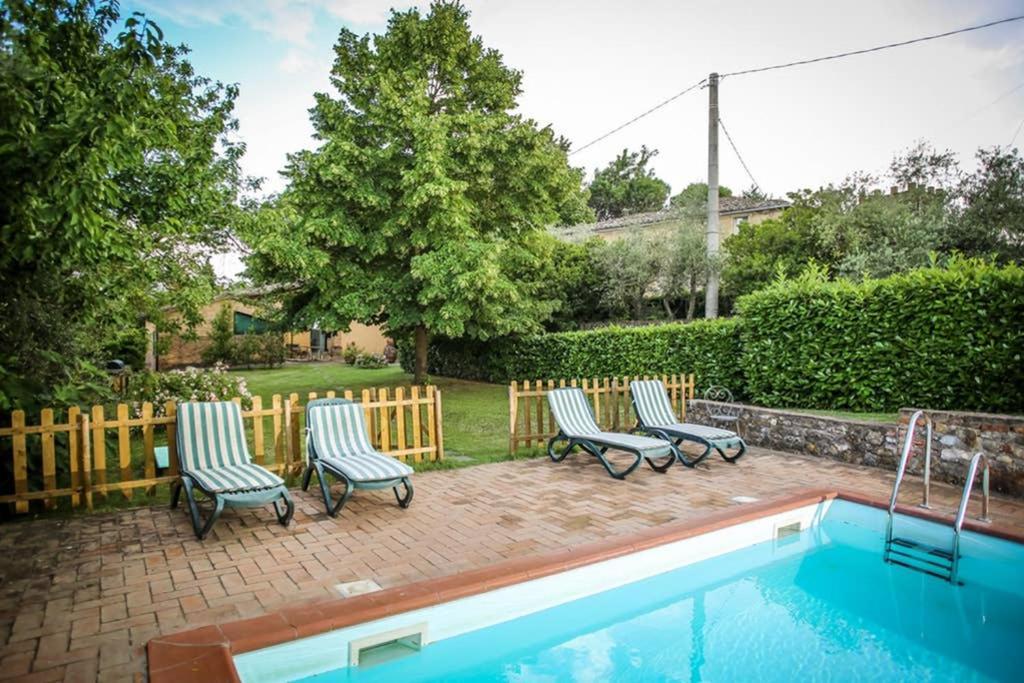 Villa Capannina Vico d'Arbia Esterno foto
