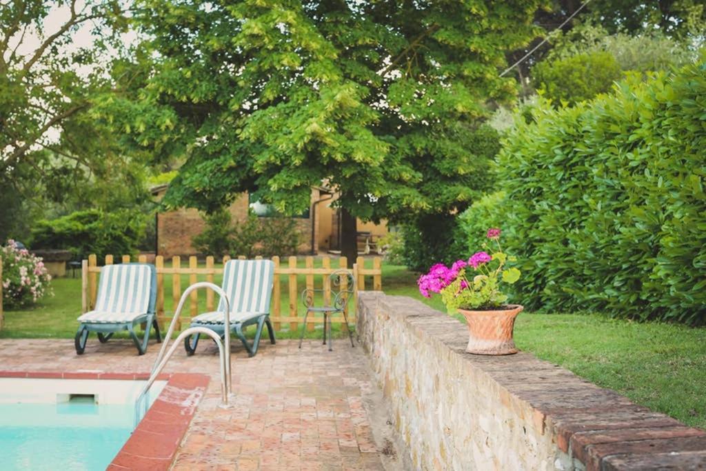 Villa Capannina Vico d'Arbia Esterno foto